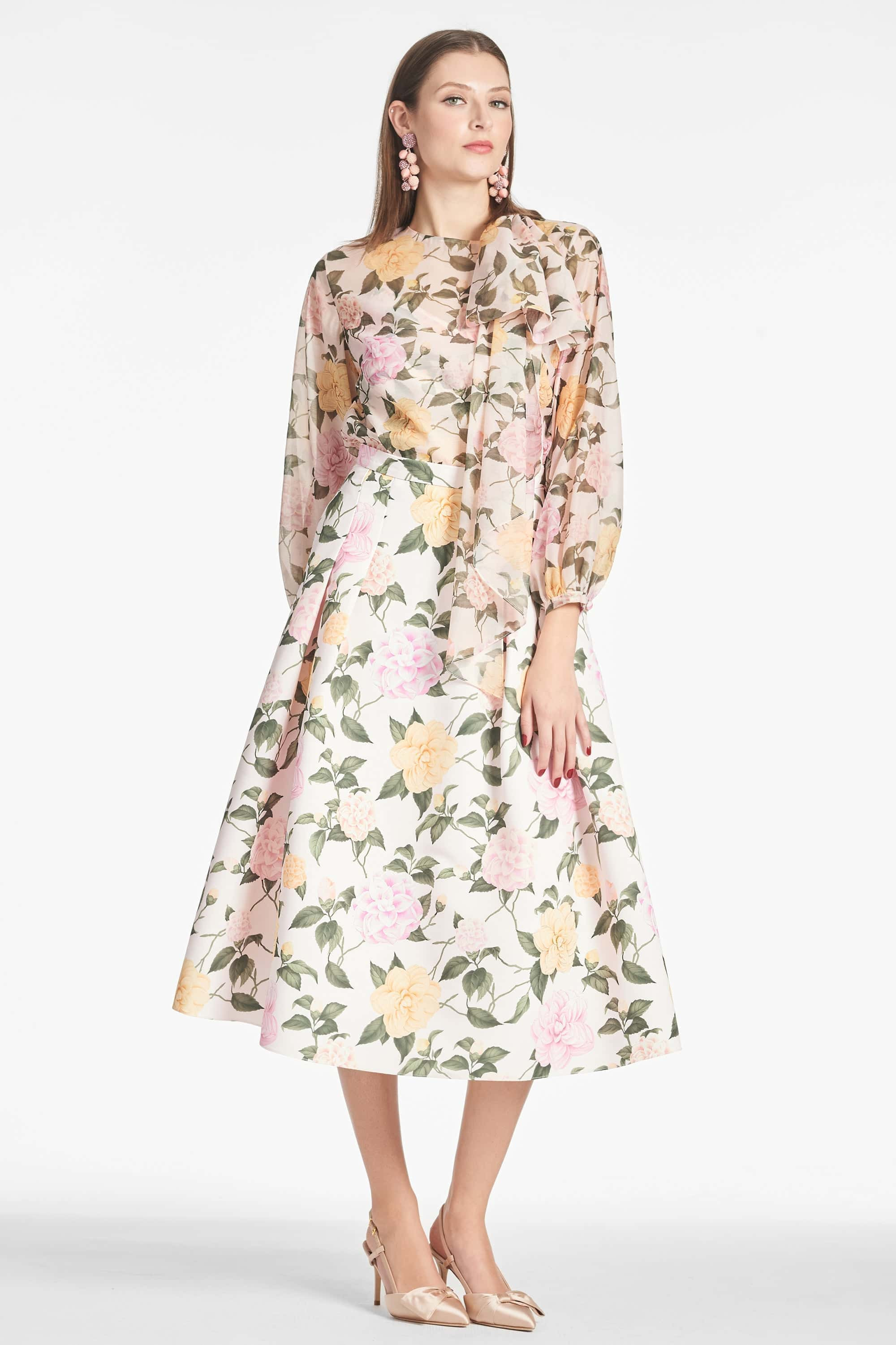 Lydia Skirt - Pink Lemonade Bouquet - 6