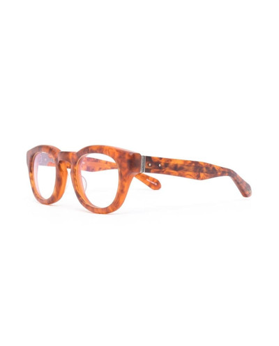MATSUDA wayfarer-frame optical glasses outlook