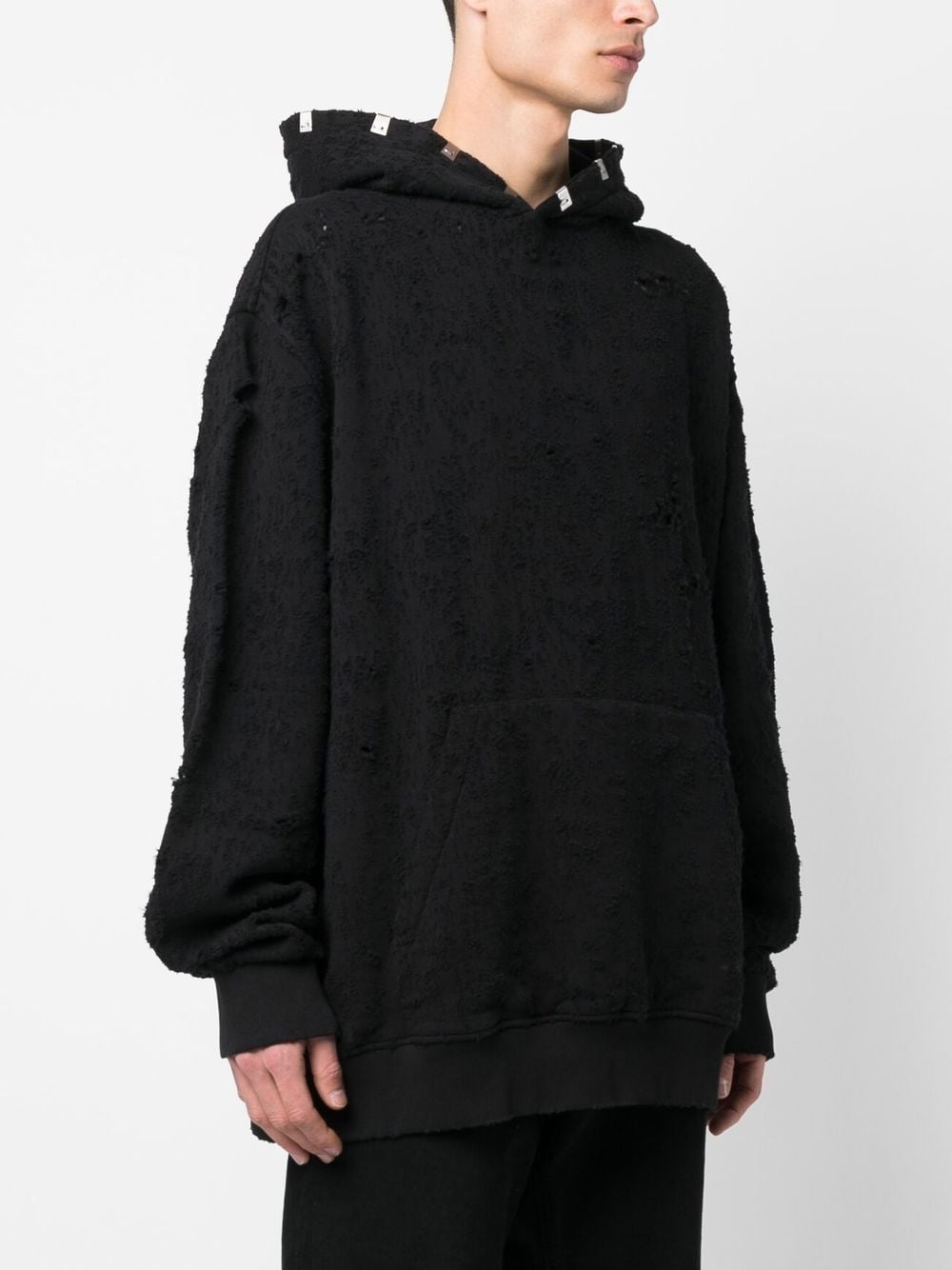 distressed pullover hoodie - 3