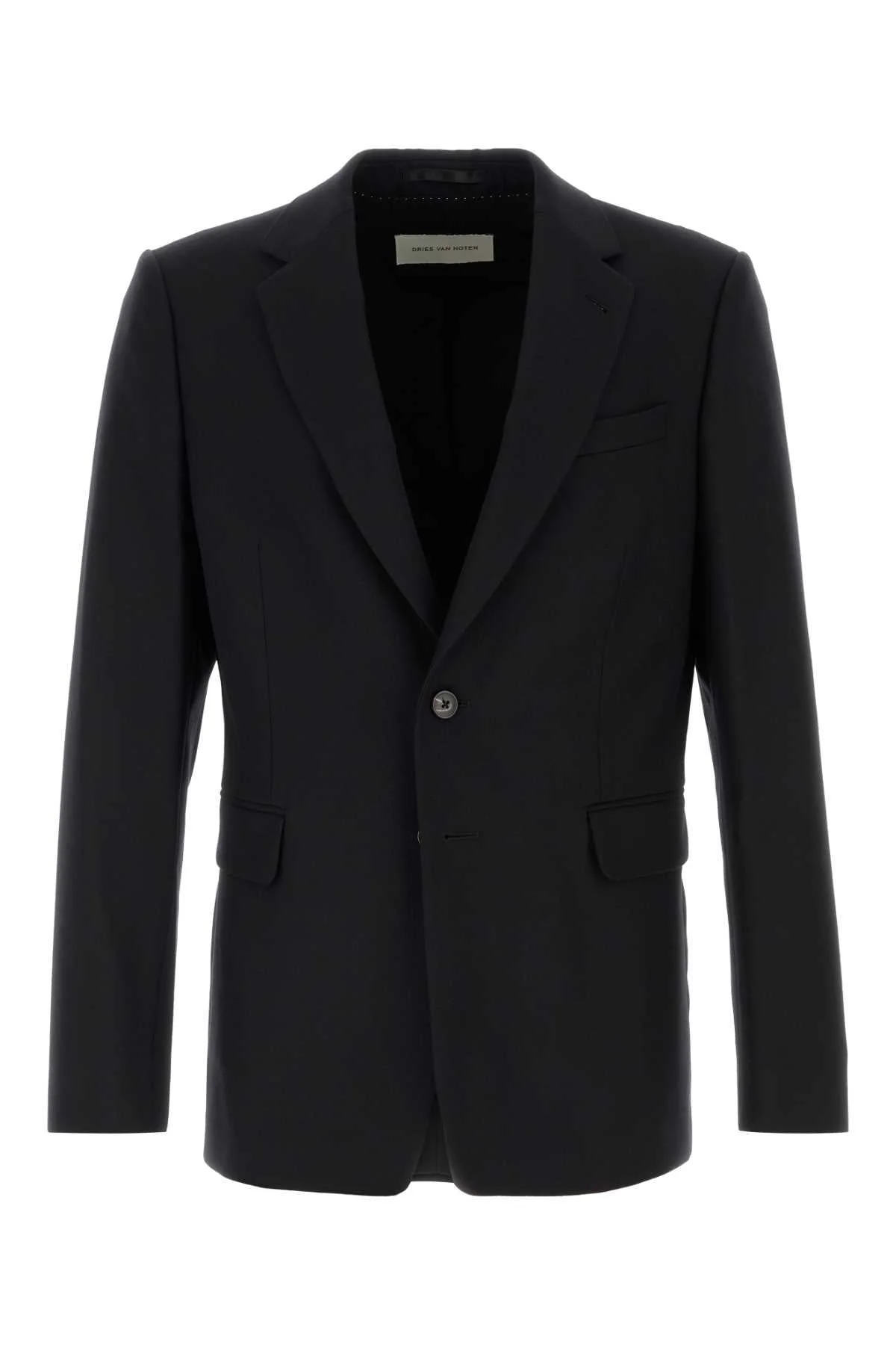 Dries Van Noten Men Black Wool Blaine Blazer - 1