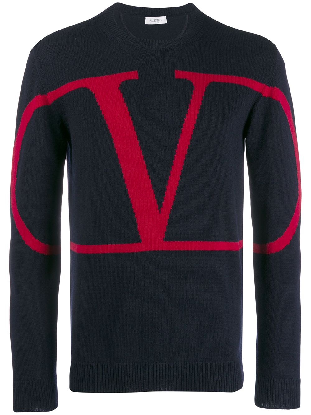 cashmere VLOGO jumper - 1