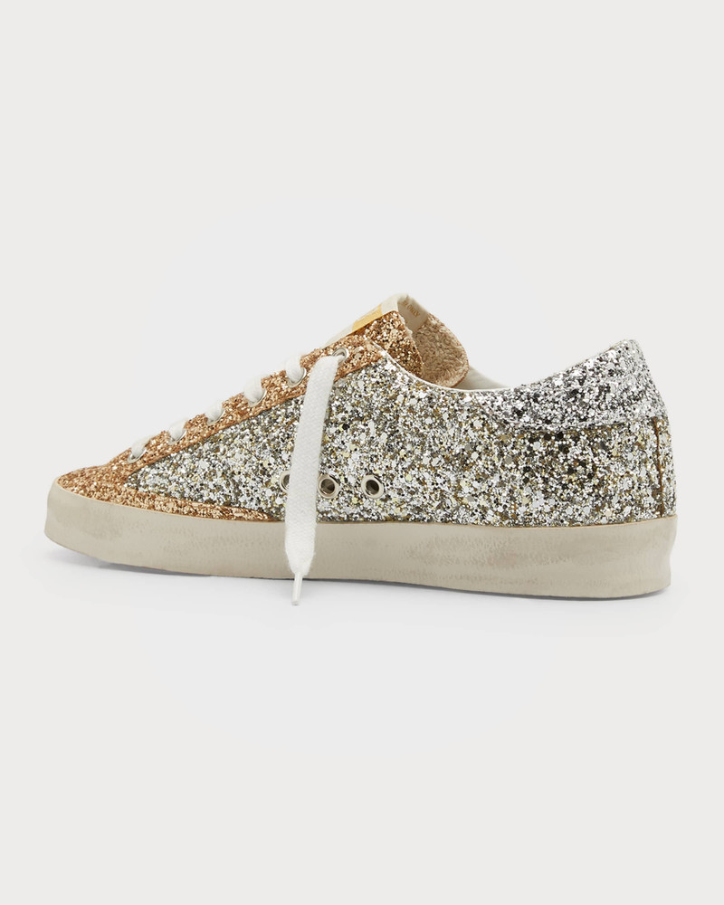 Superstar Bicolor Glitter Low-Top Sneakers 4