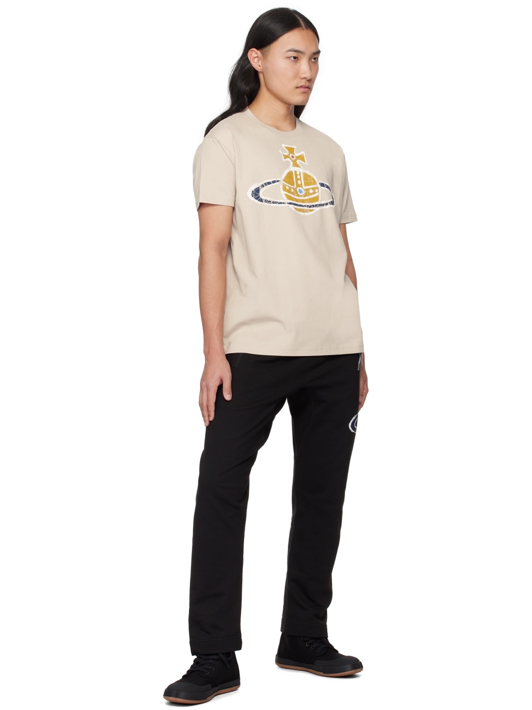 Beige Time Machine T-Shirt - 4