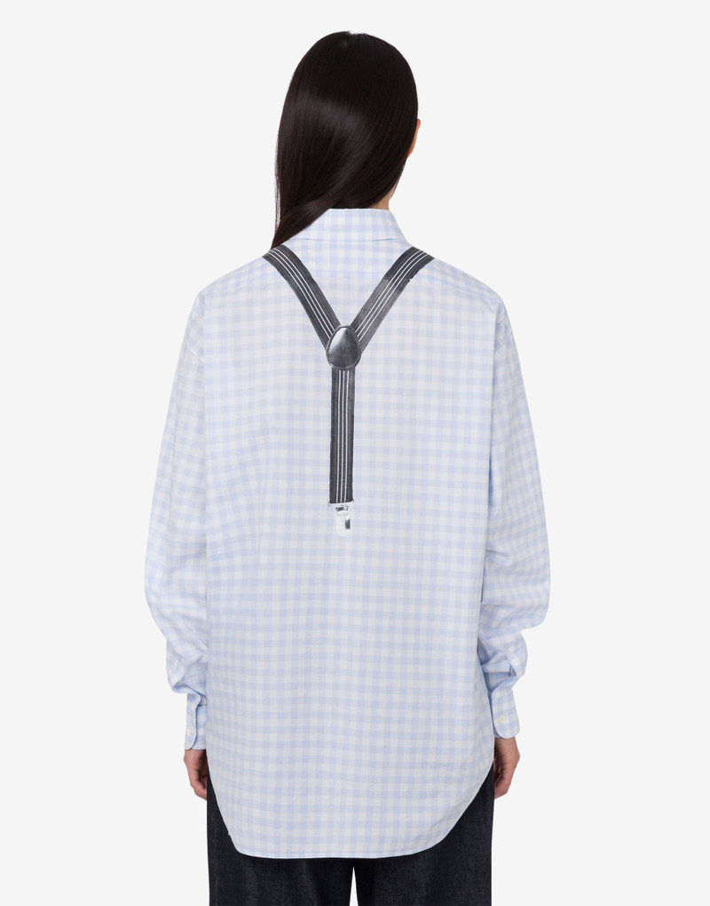 PRINTED COTTON VICHY SHIRT 4