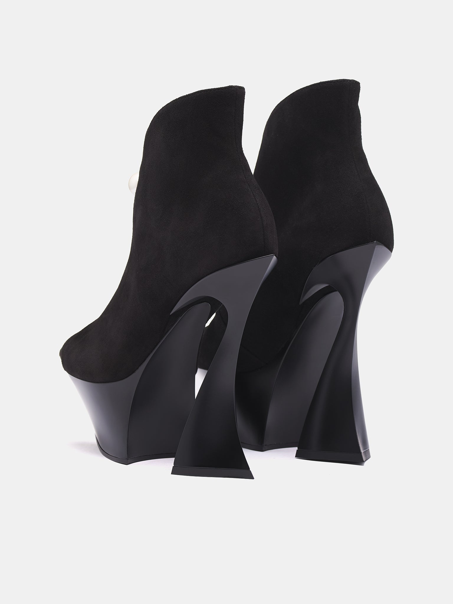 Sculptural Platform Heels - 2