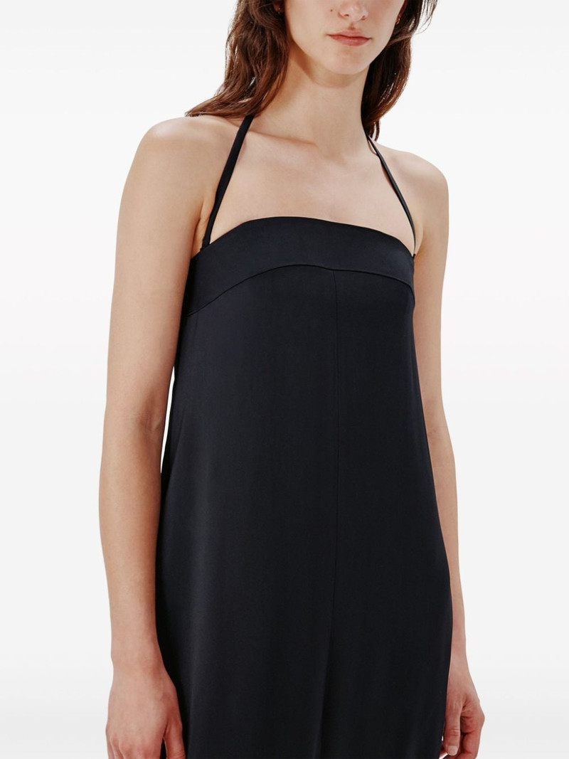 cocoon halterneck maxi dress 6