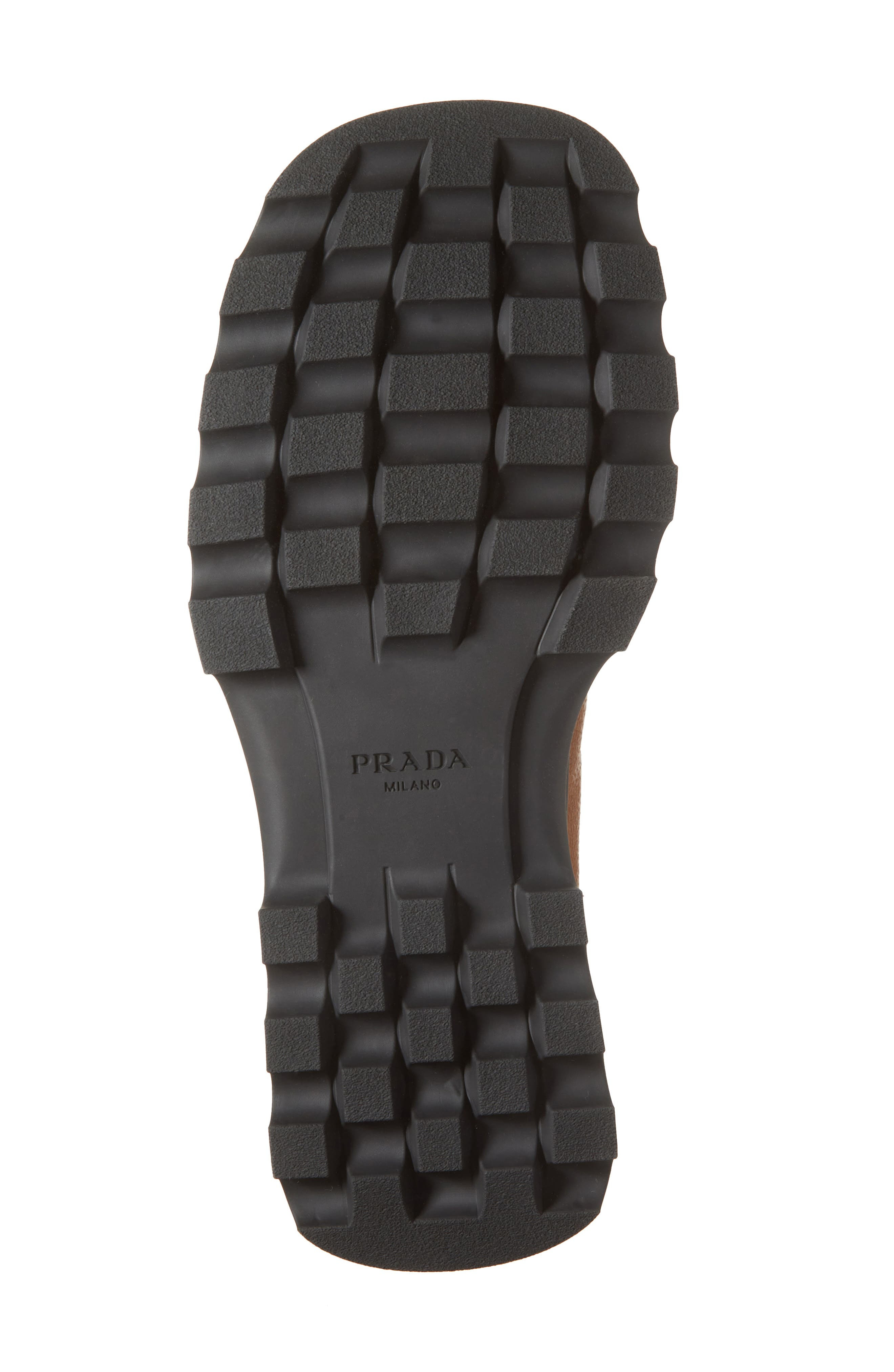 Prada Lug Sole Chelsea Boot in Cuoio at Nordstrom - 6