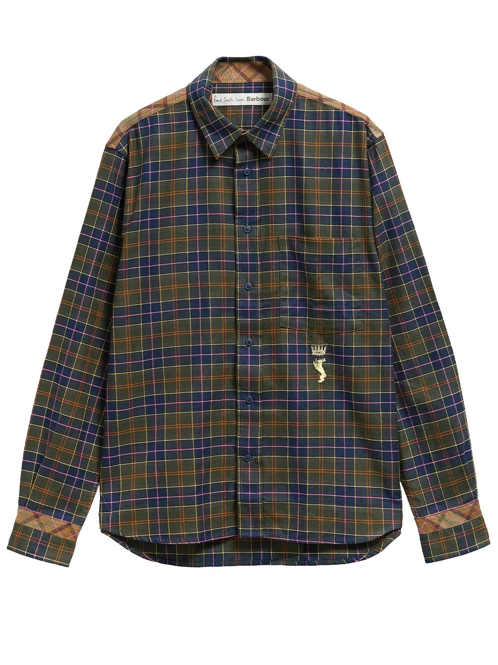 Barbour long-sleeve tartan shirt - 1