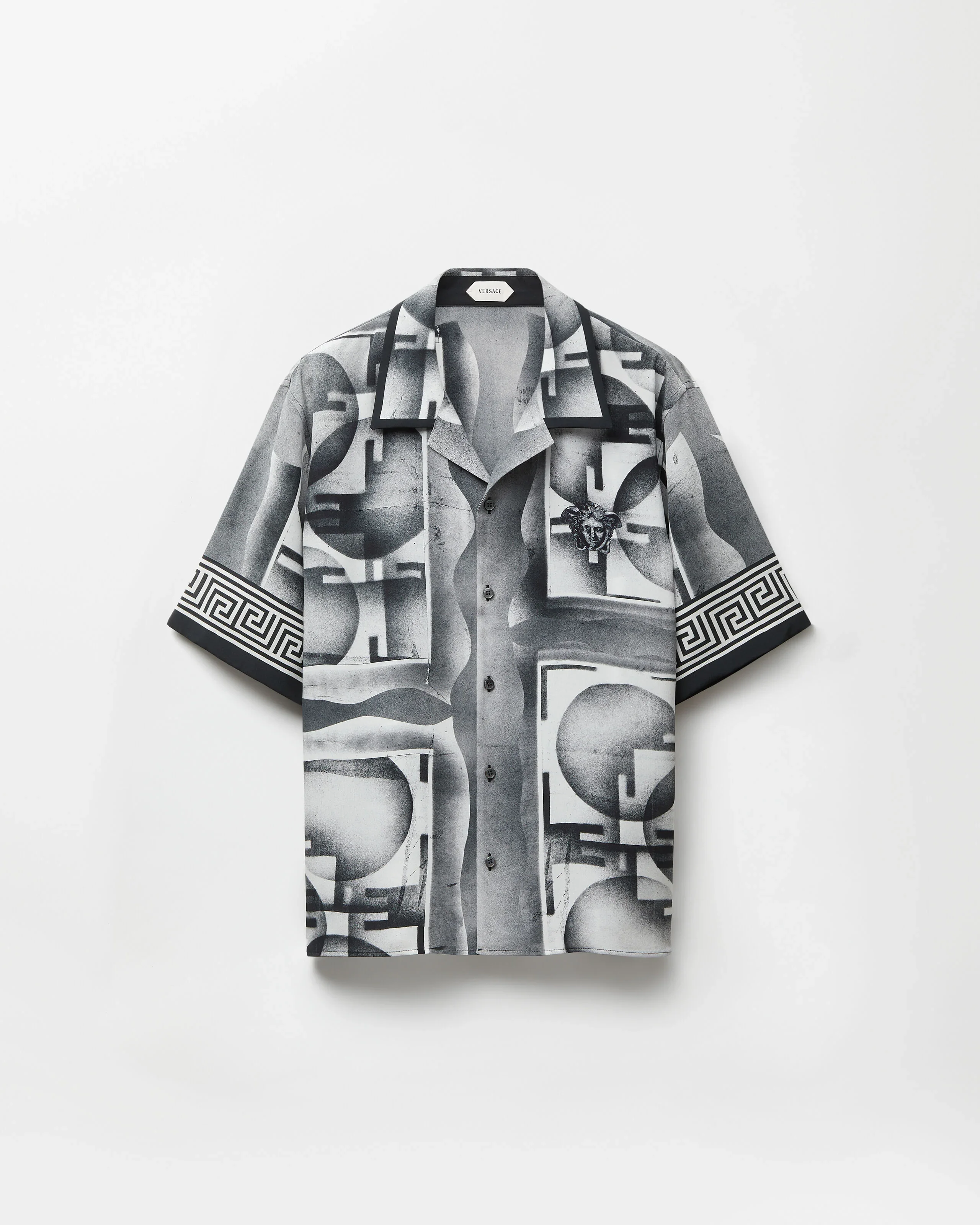 Printed Crêpe De Chine Silk Shirt - 1