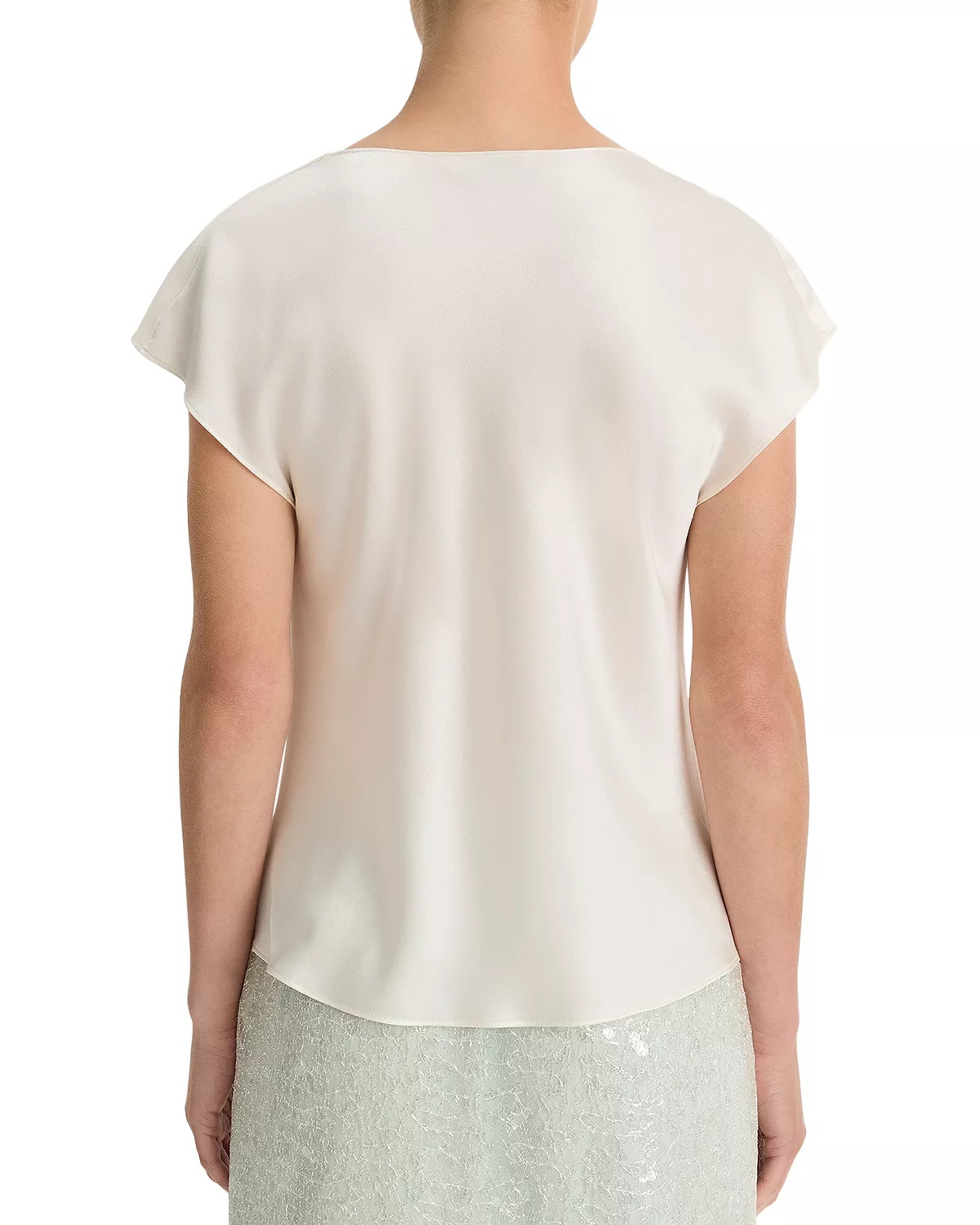 Cowl Neck Silk Blouse - 3