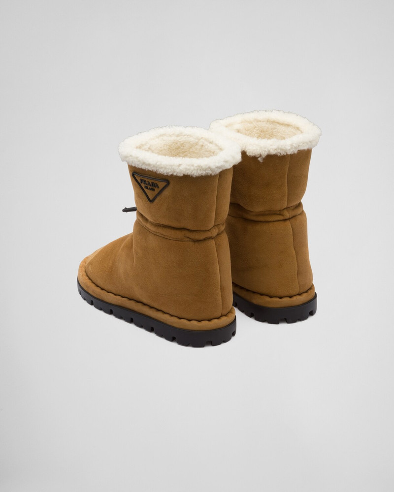 Shearling booties 3