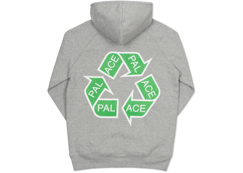 PALACE Palace P-Cycle Hood Grey Marl outlook