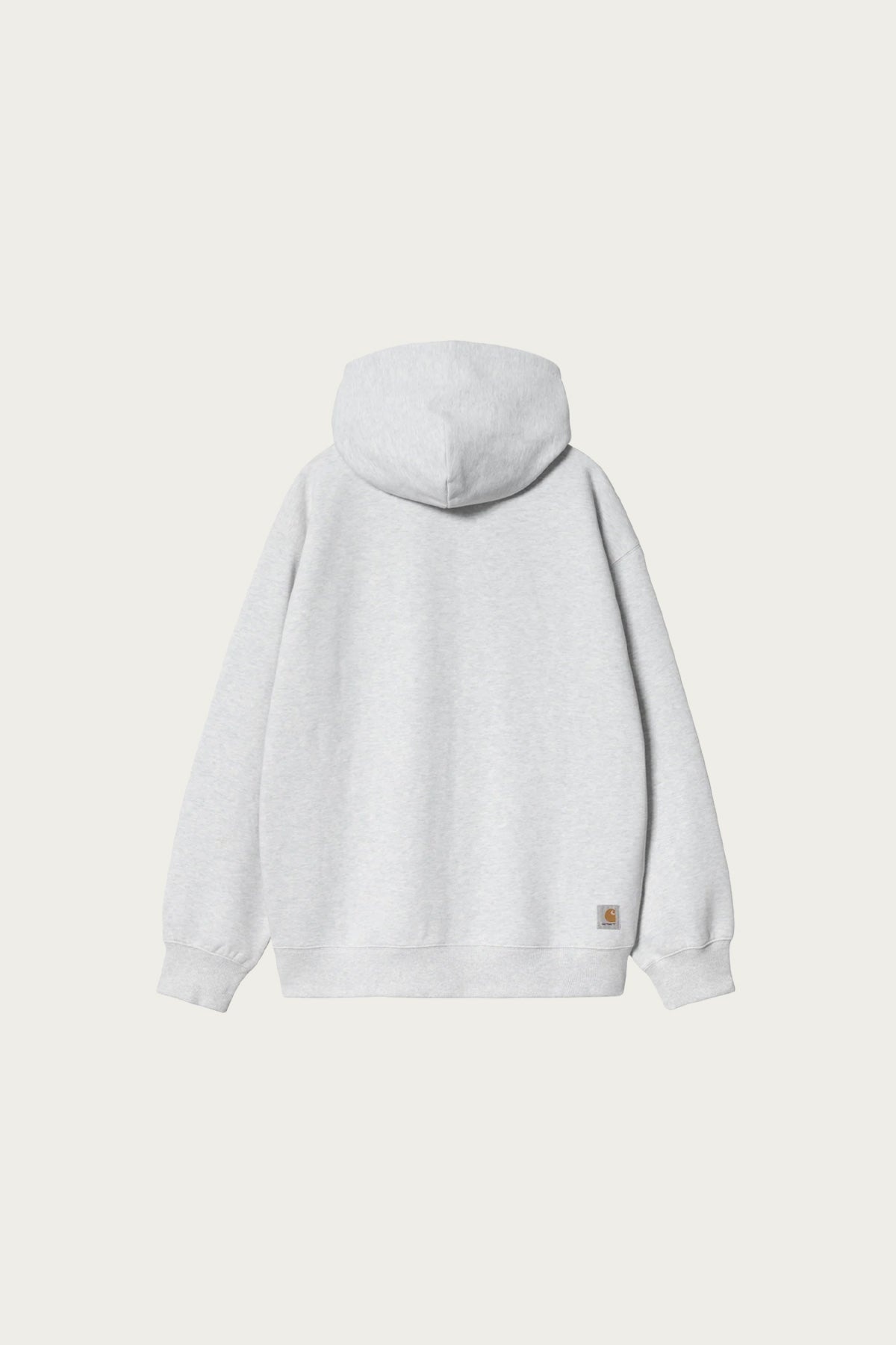 Hooded WIP Sweat Jacket - Ash Heather Stone Washed - 2