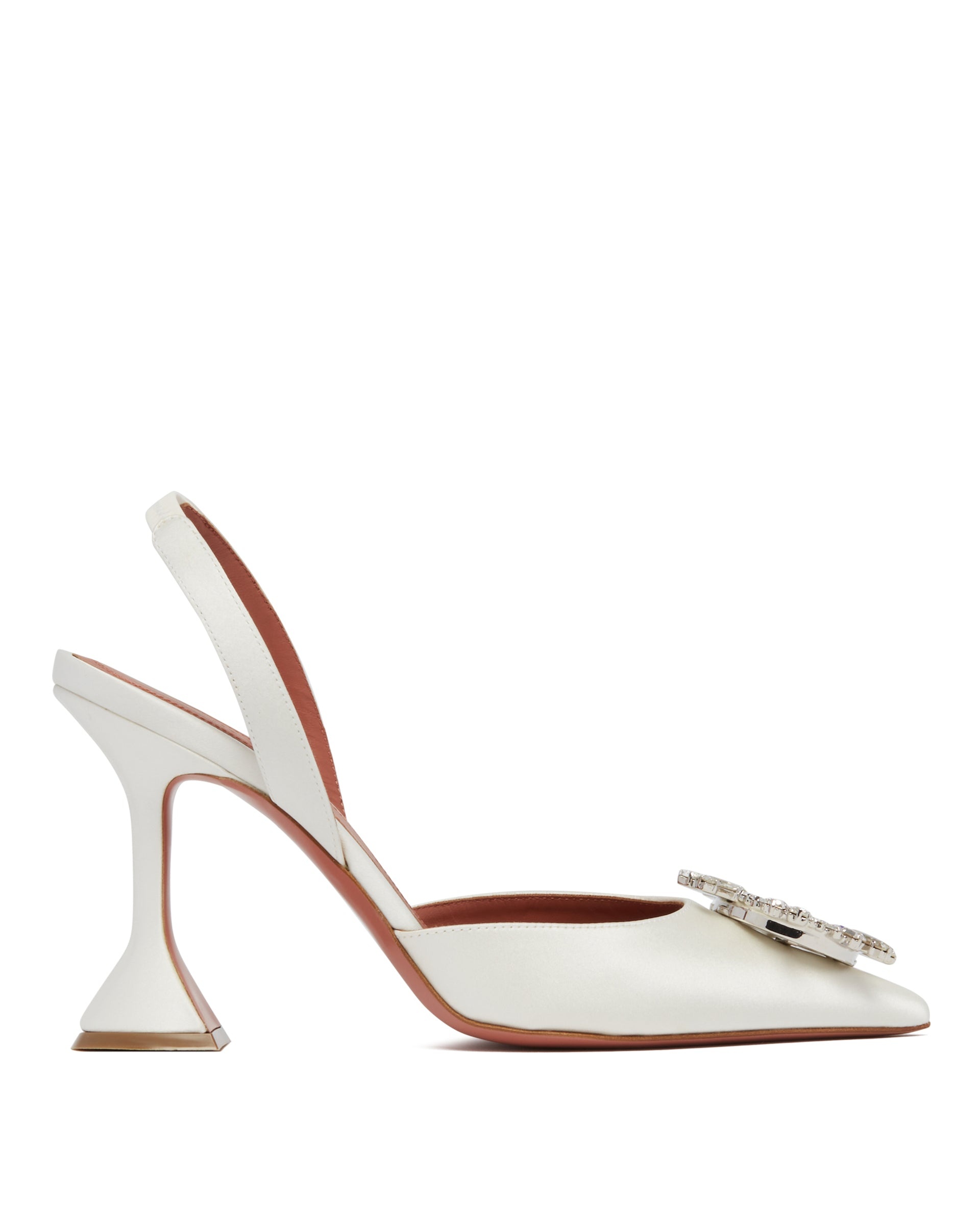 White Begum Sandals - 1