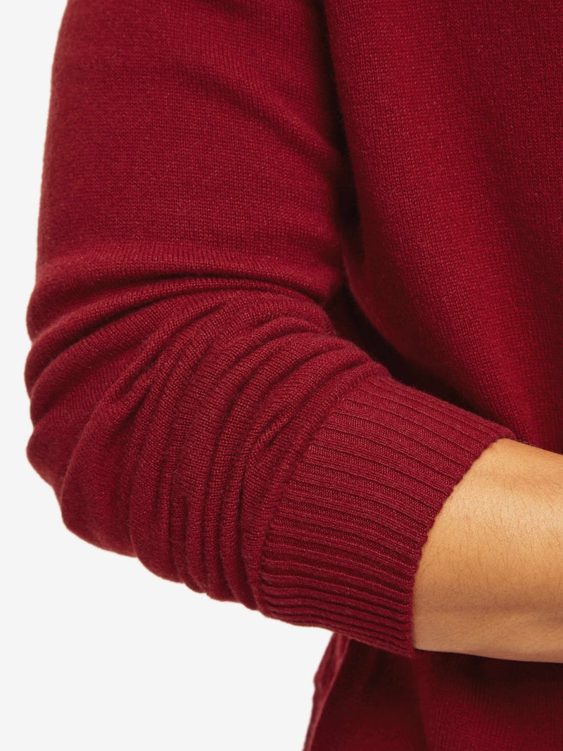 Men's Hoodie Finley Cashmere Ruby - 7