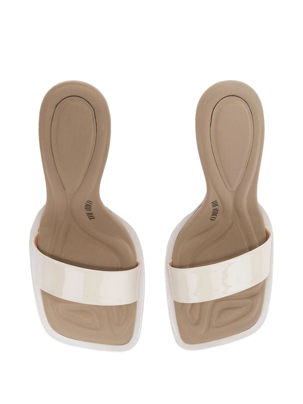 leather heeled mules - 2