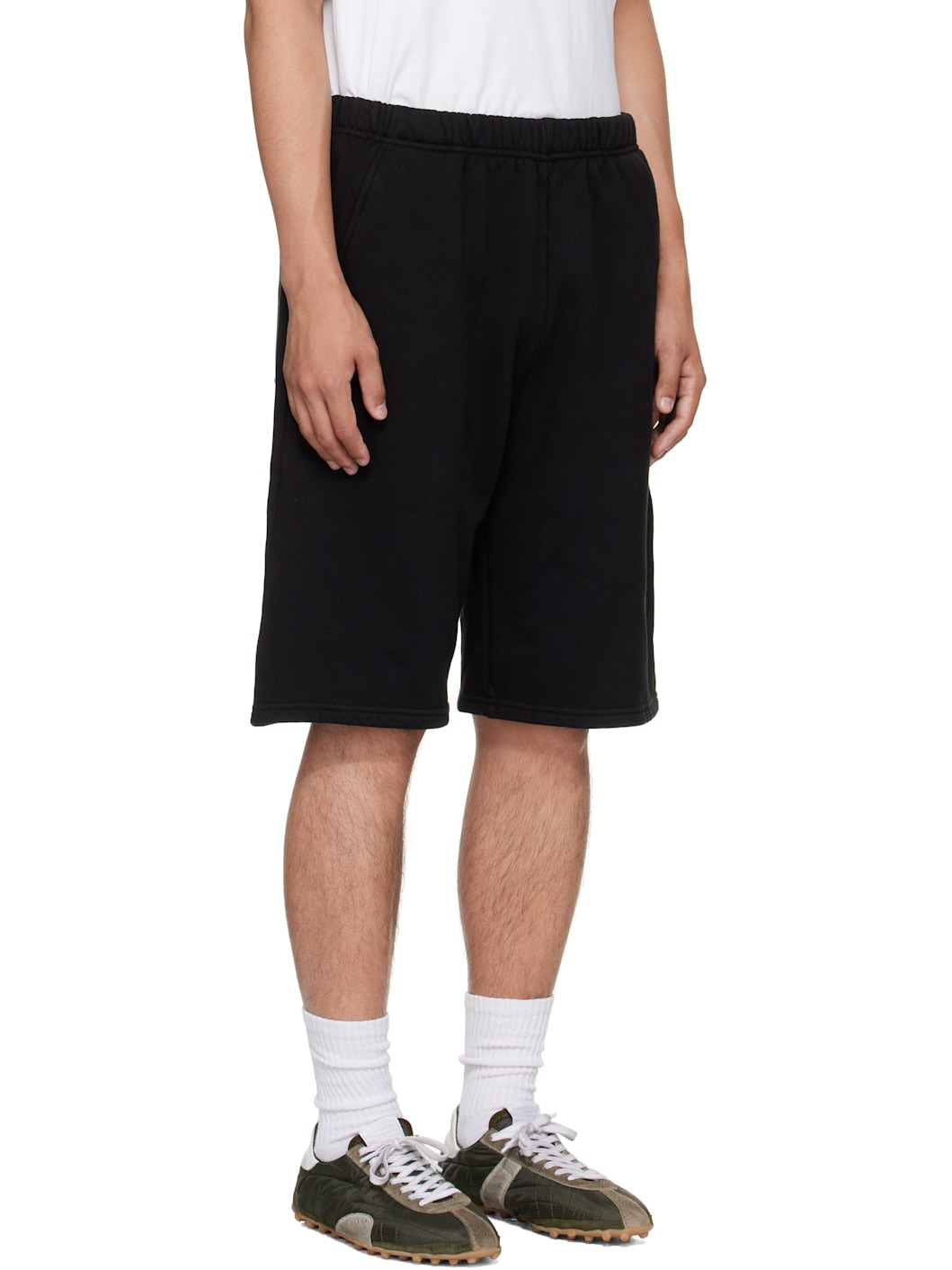Black Heavyweight Utility Shorts - 2