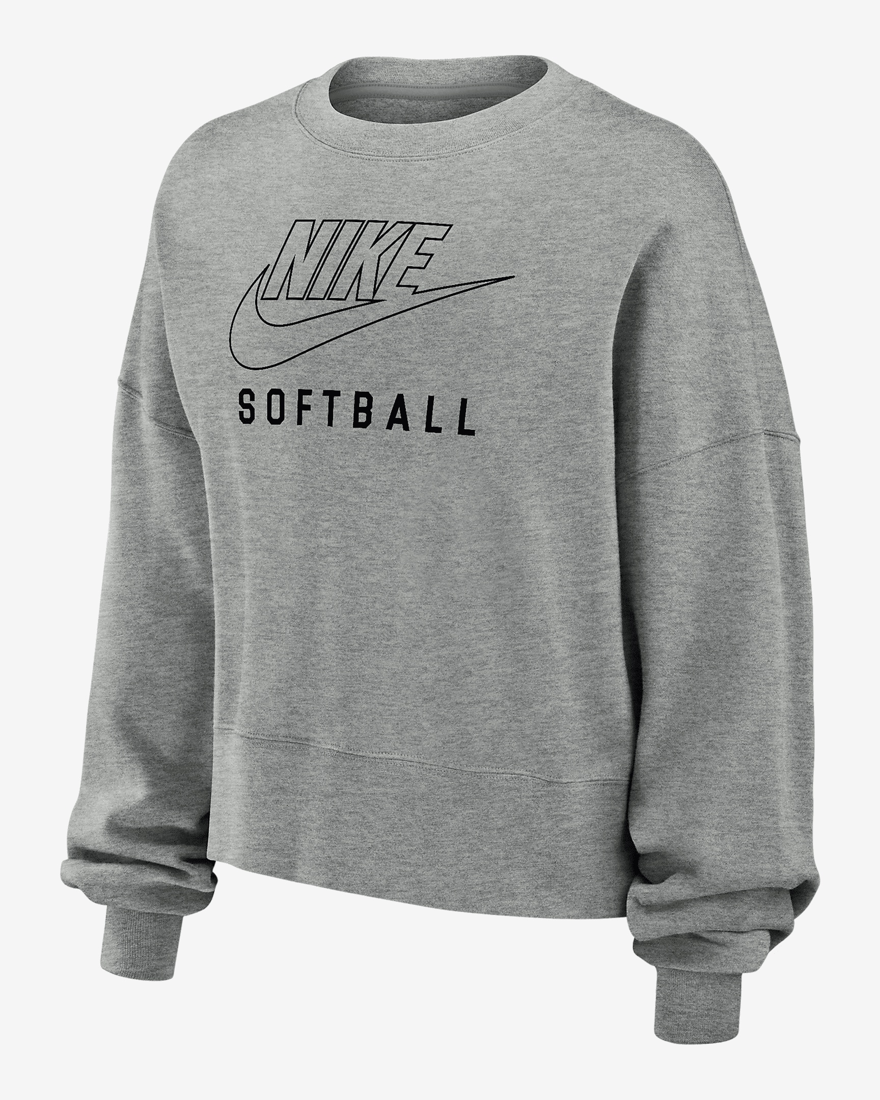 Nike Phoenix Fleece Women's Softball Crew-Neck Sweatshirt - 1