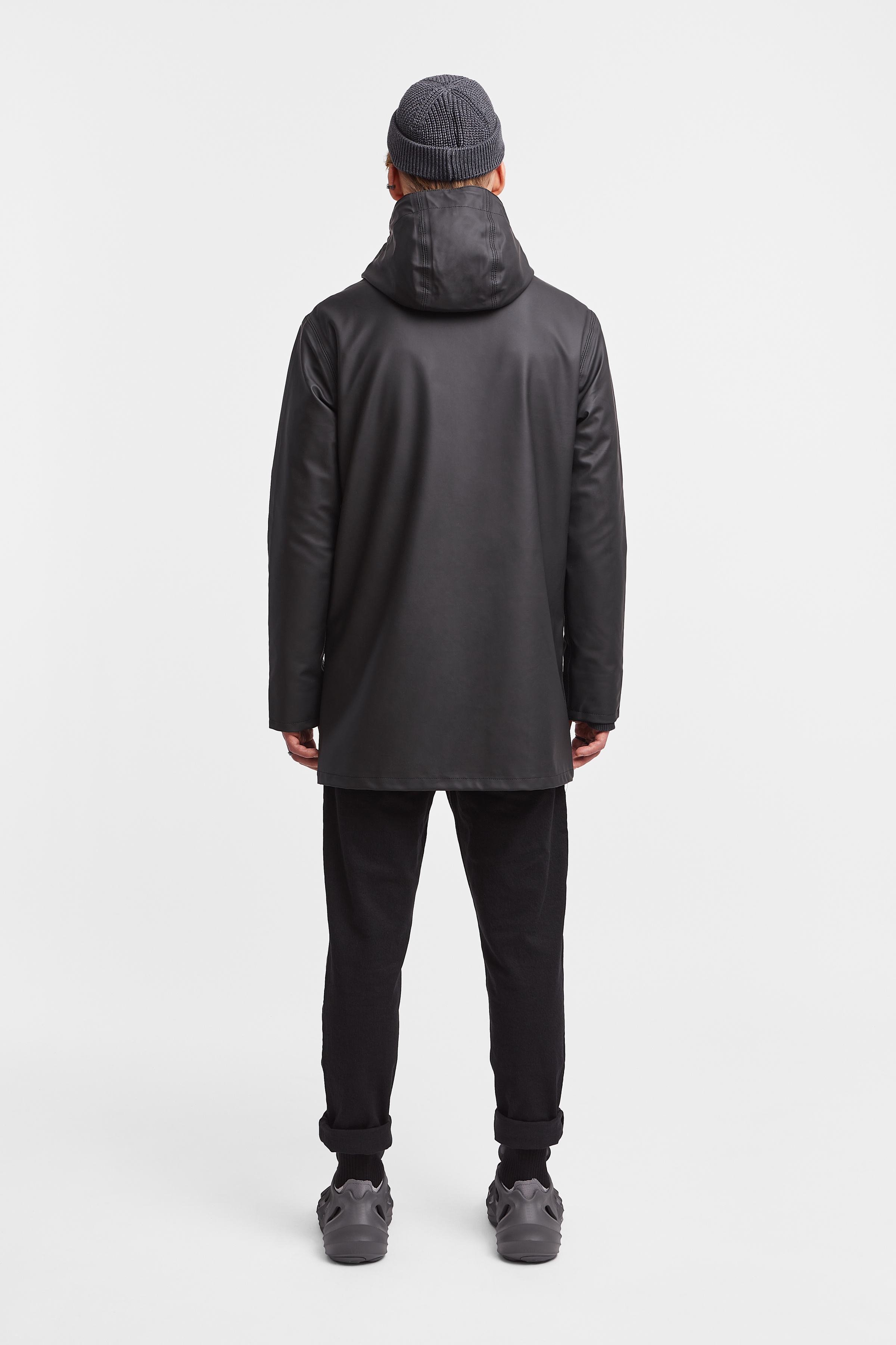 Arholma Raincoat Black - 4