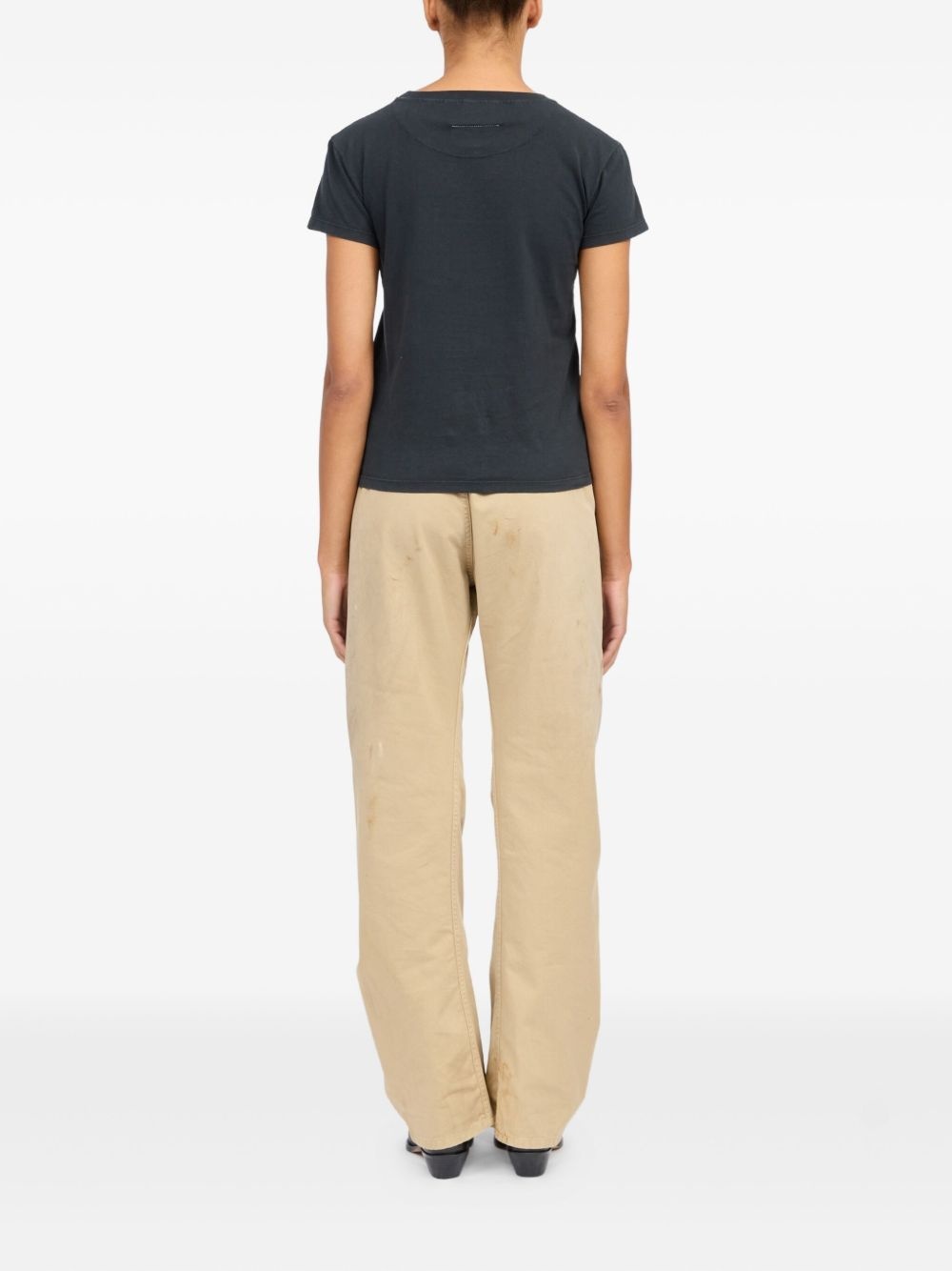 cotton T-shirt - 4
