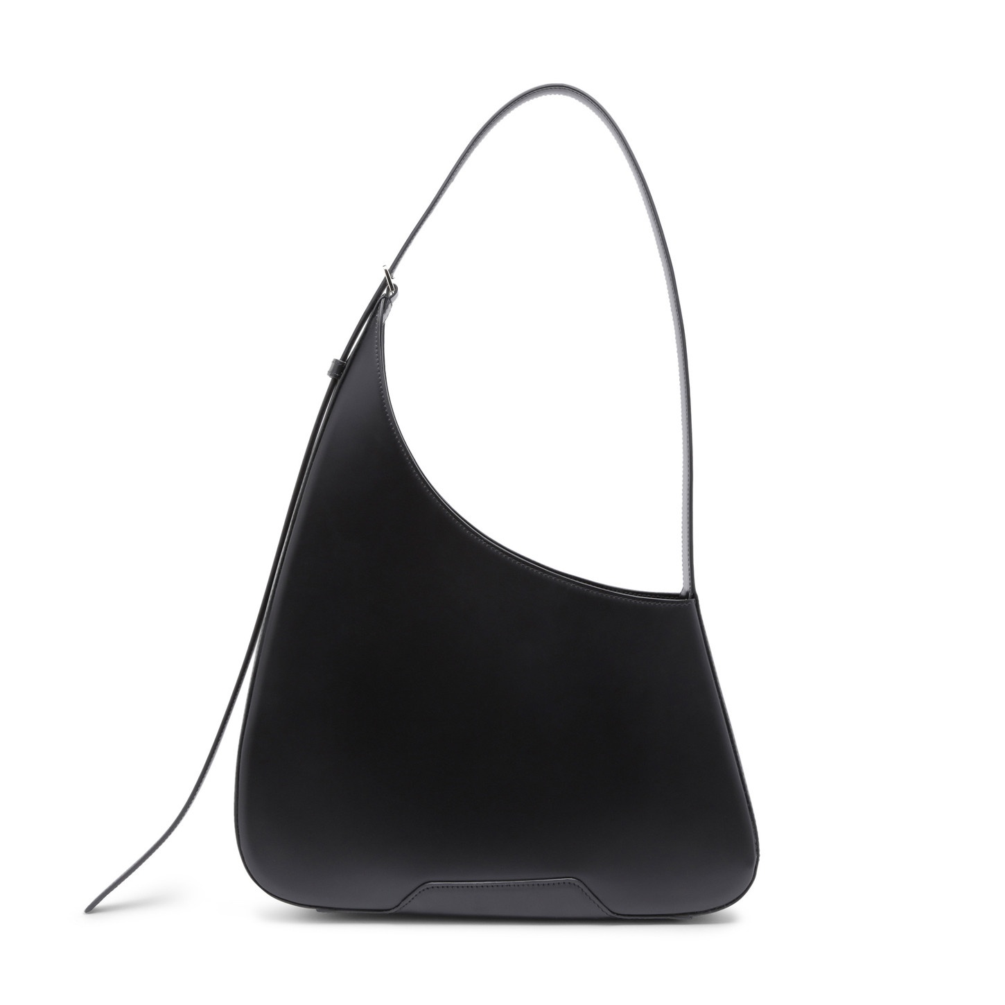 Black leather The Pluto Hobo shoulder bag - 5