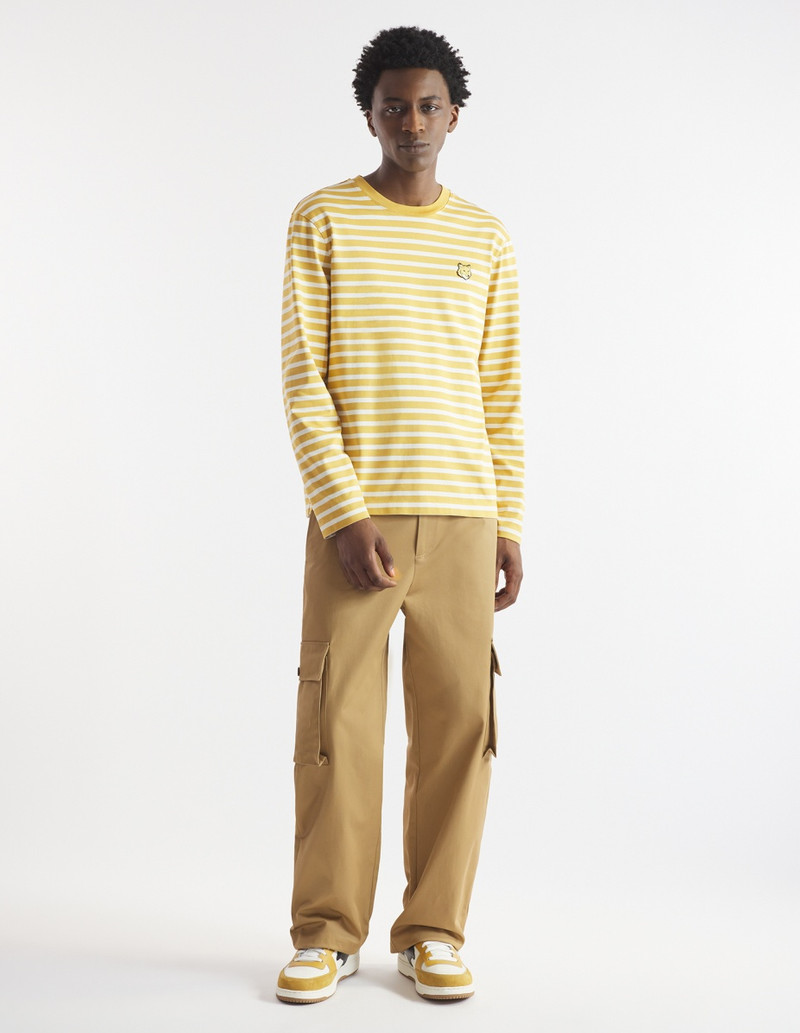 Maison Kitsuné BOLD FOX HEAD PATCH REGULAR MARIN TEE-SHIRT outlook