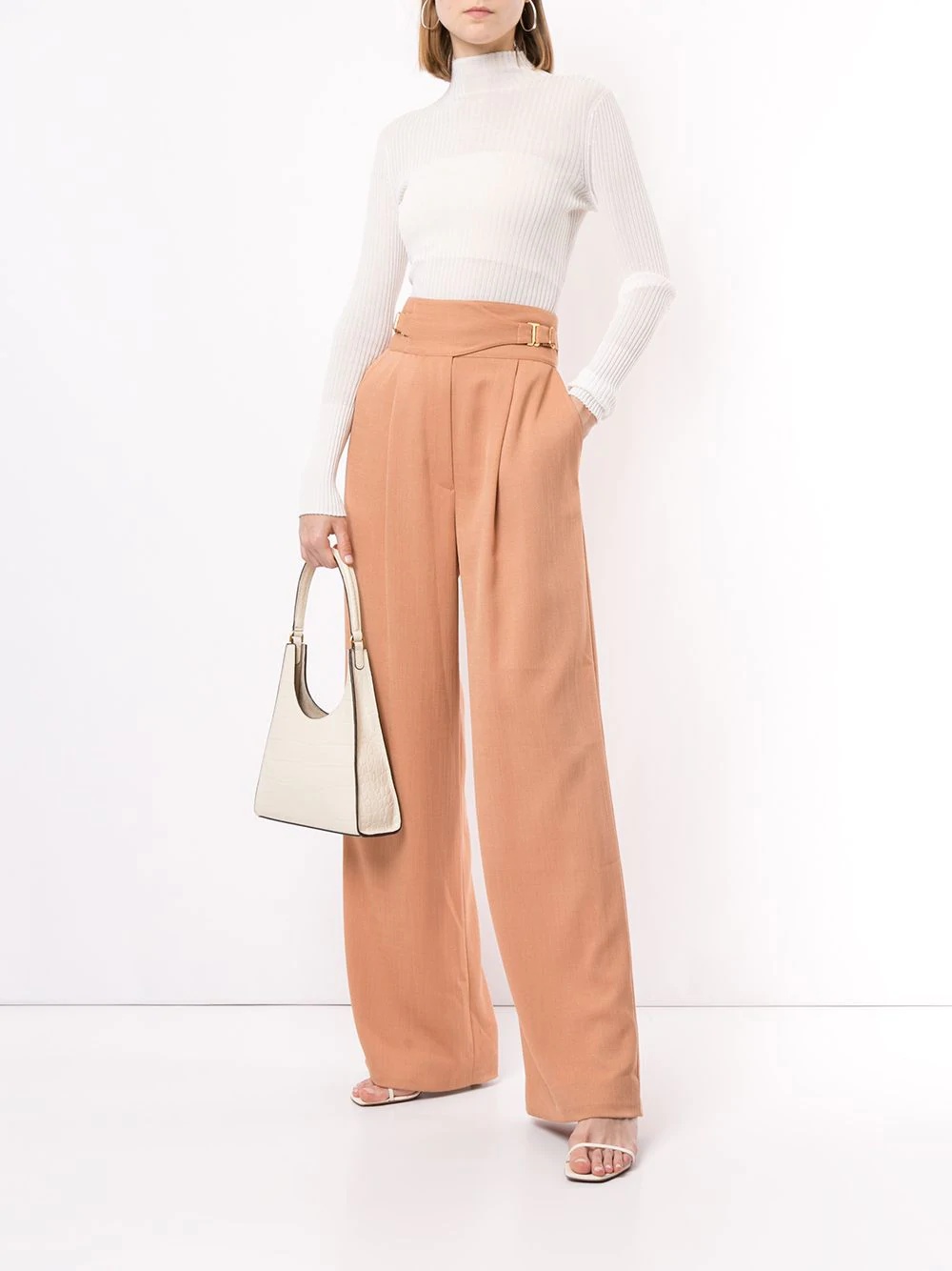 drape Interlock trousers - 2