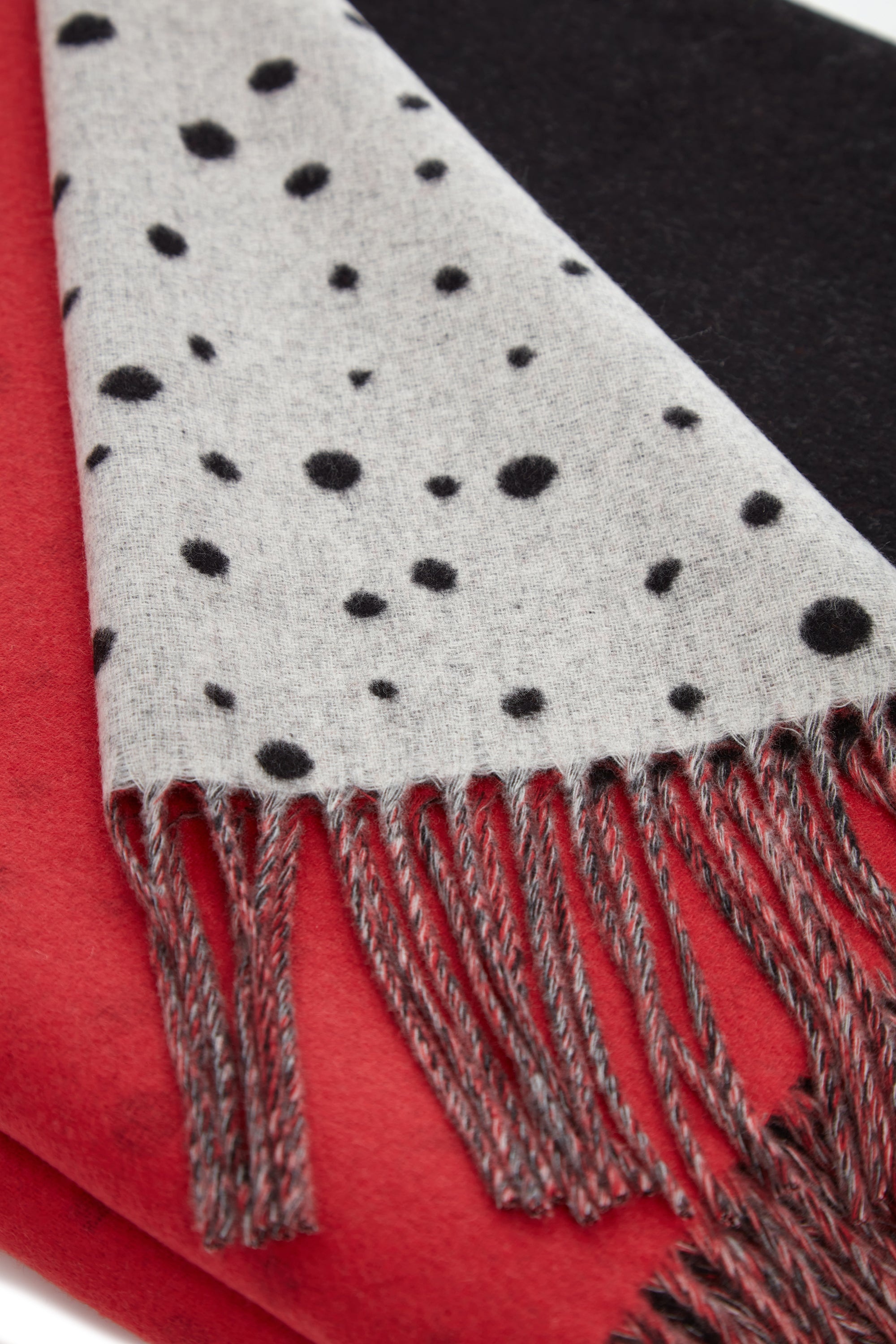 Conclan Blanket Scarf in Cashmere Jacquard - 4