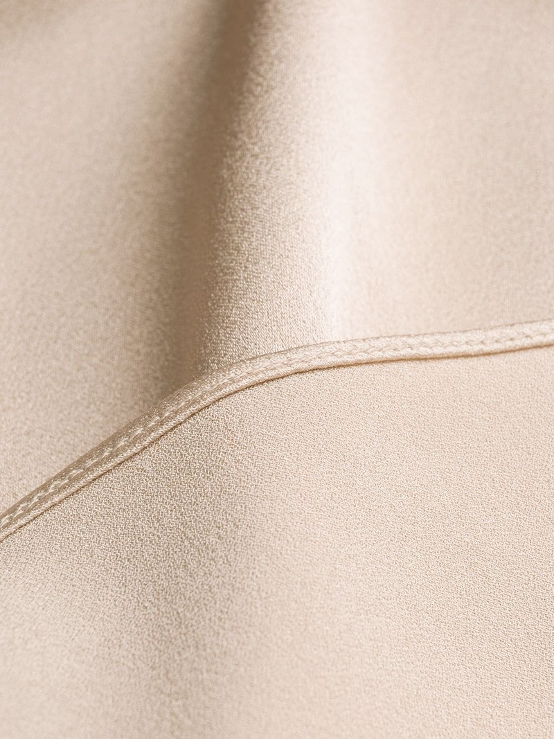 draped-back sleeveless dress 7