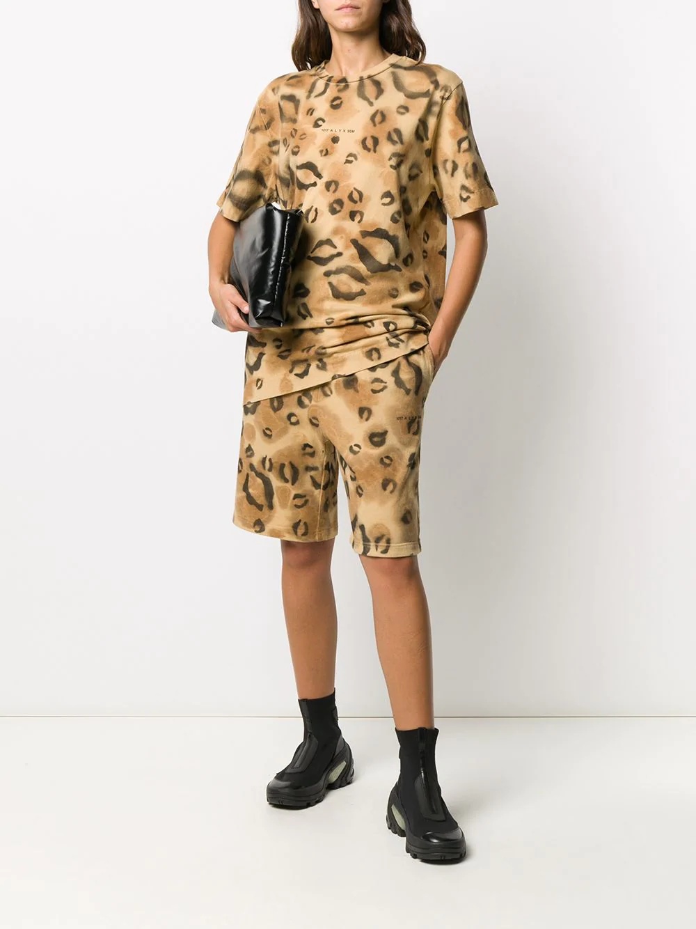 oversized leopard print T-shirt - 2