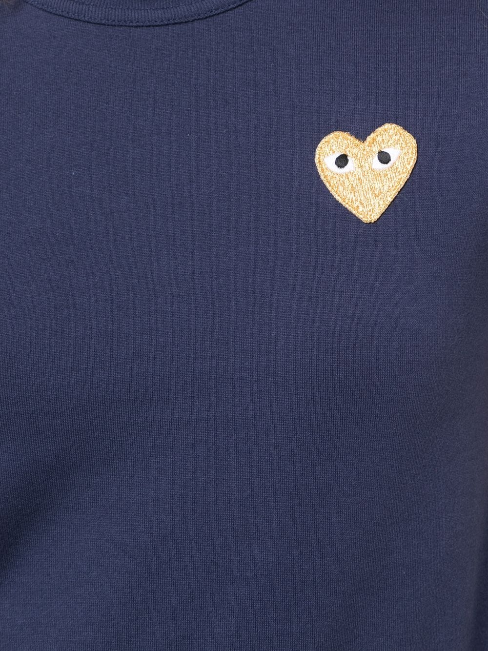 logo-patch cotton T-shirt - 5