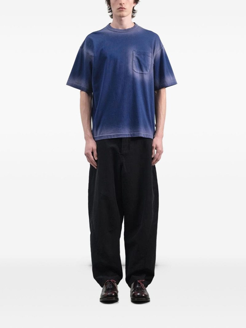 YMC button-detail trousers outlook