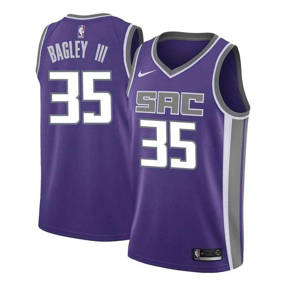 Nike x NBA 사크라멘토 킹스 저지 'Marvin Bagley III 35'864507-519 - 1