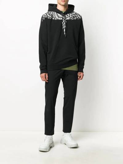 Marcelo Burlon County Of Milan wing print hoodie outlook