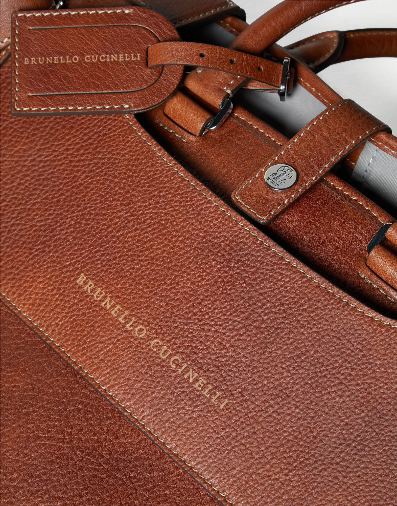 Grained calfskin suit carrier - 3
