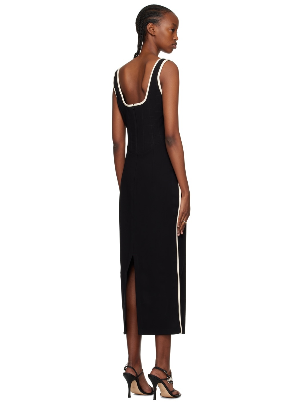 SSENSE Work Capsule – Black Lottie Maxi Dress - 3