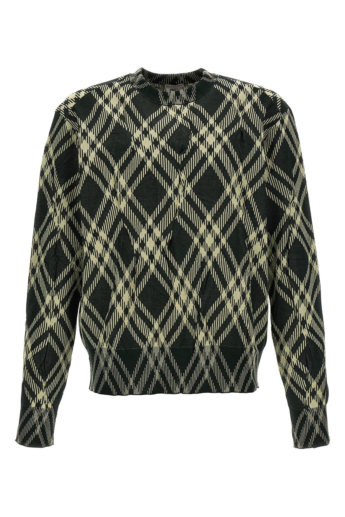 Burberry Men Check Ruffled Mesh - 1