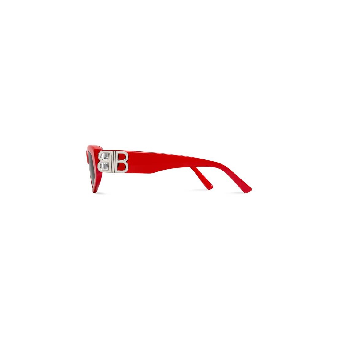 Women's Dynasty D-frame Sunglasses in Red - 3