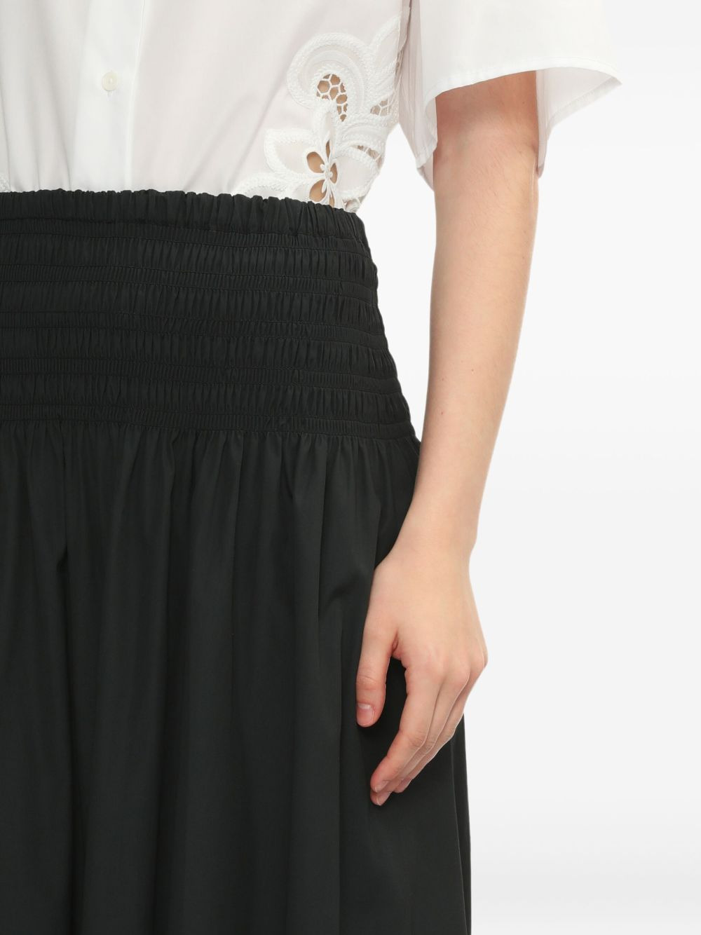 Blythe cotton maxi skirt - 5