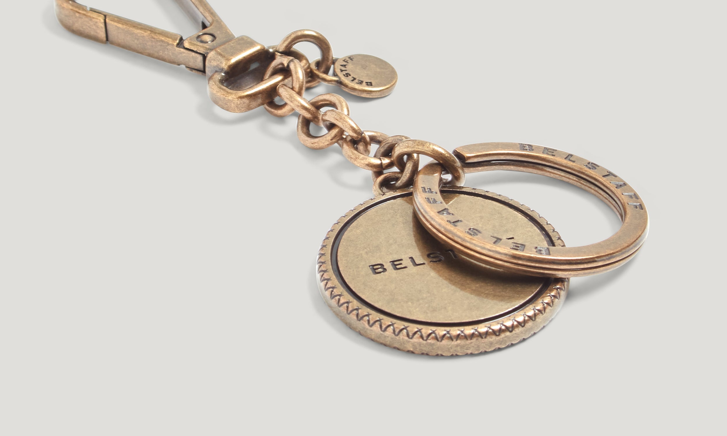 HARDING METAL KEYRING - 2