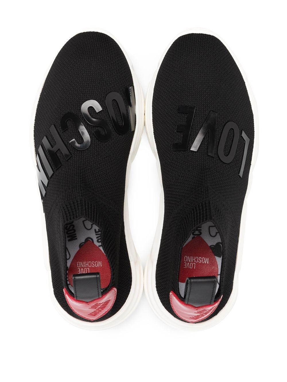 logo slip-on sneakers - 4