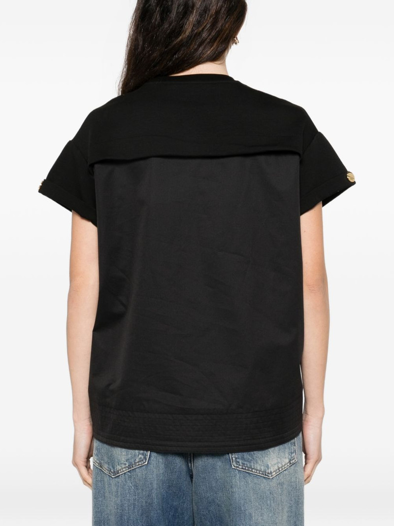 zip-detail T-shirt 4