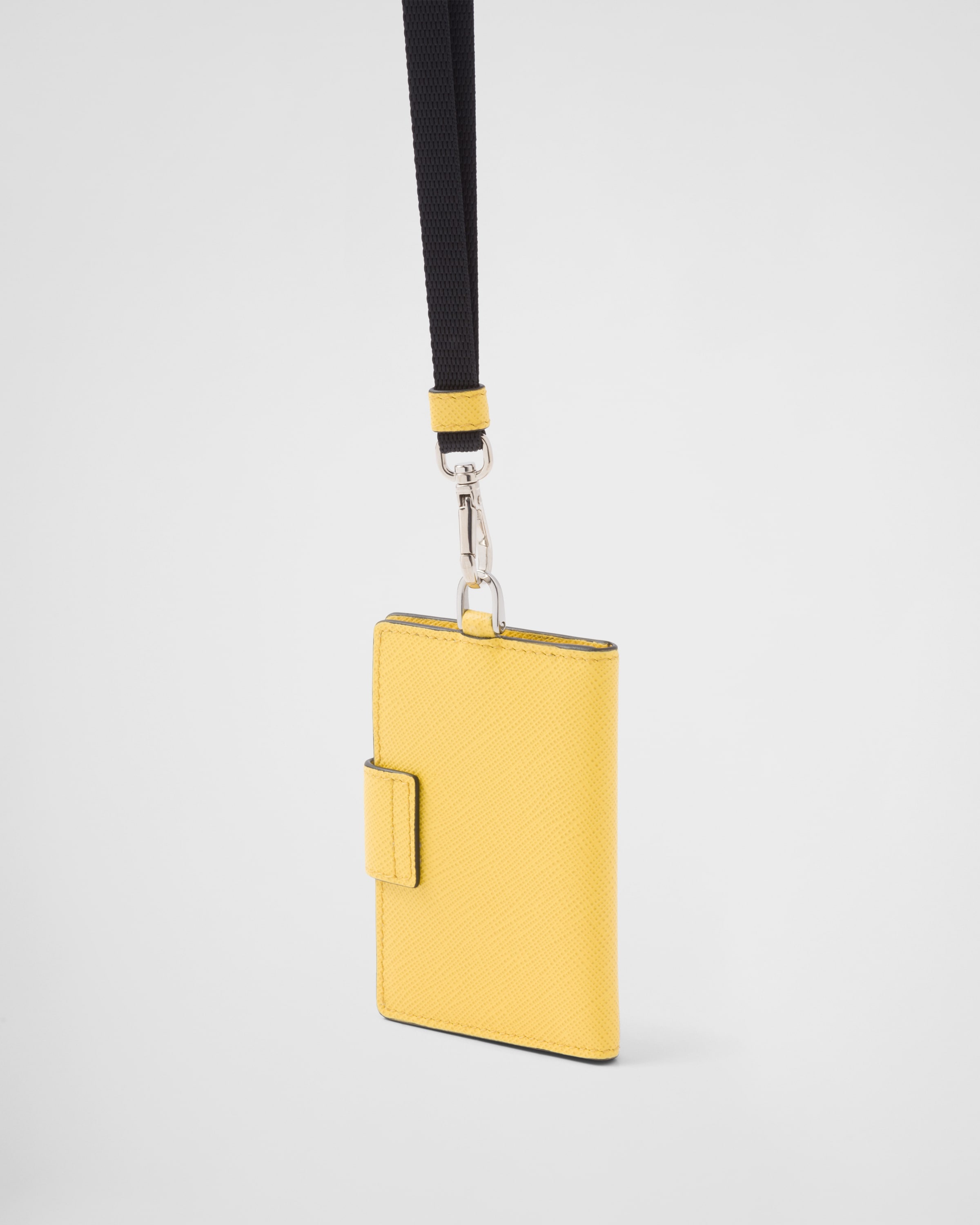 Saffiano and leather card holder - 3