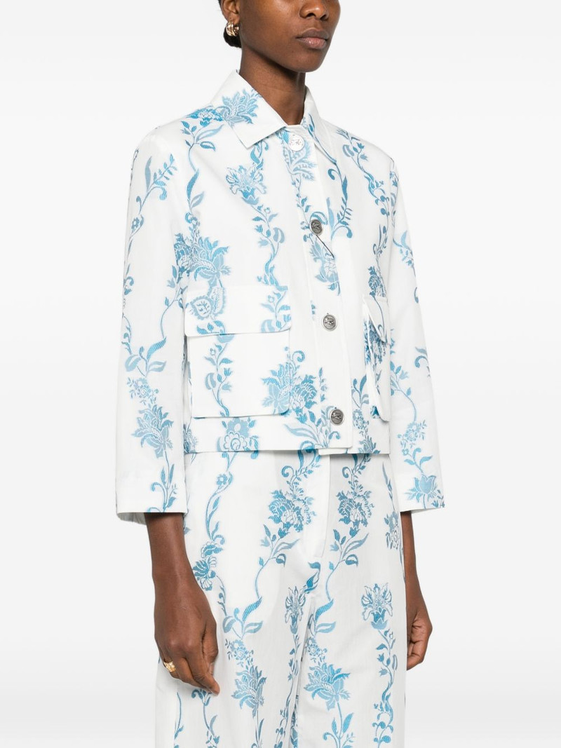 floral-pattern pocket jacket 3
