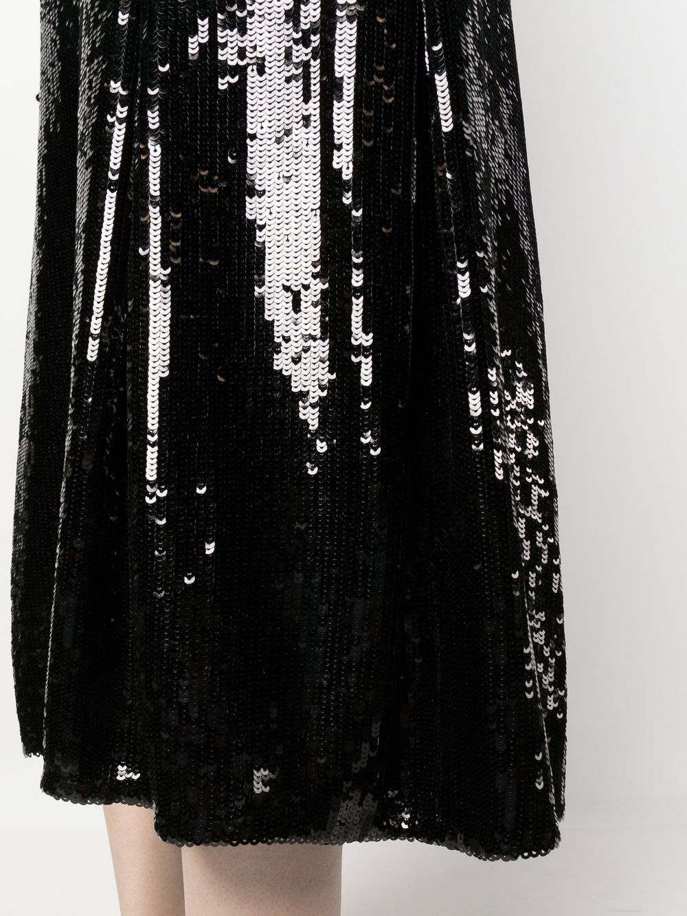 Levine high-waisted sequin skirt - 5