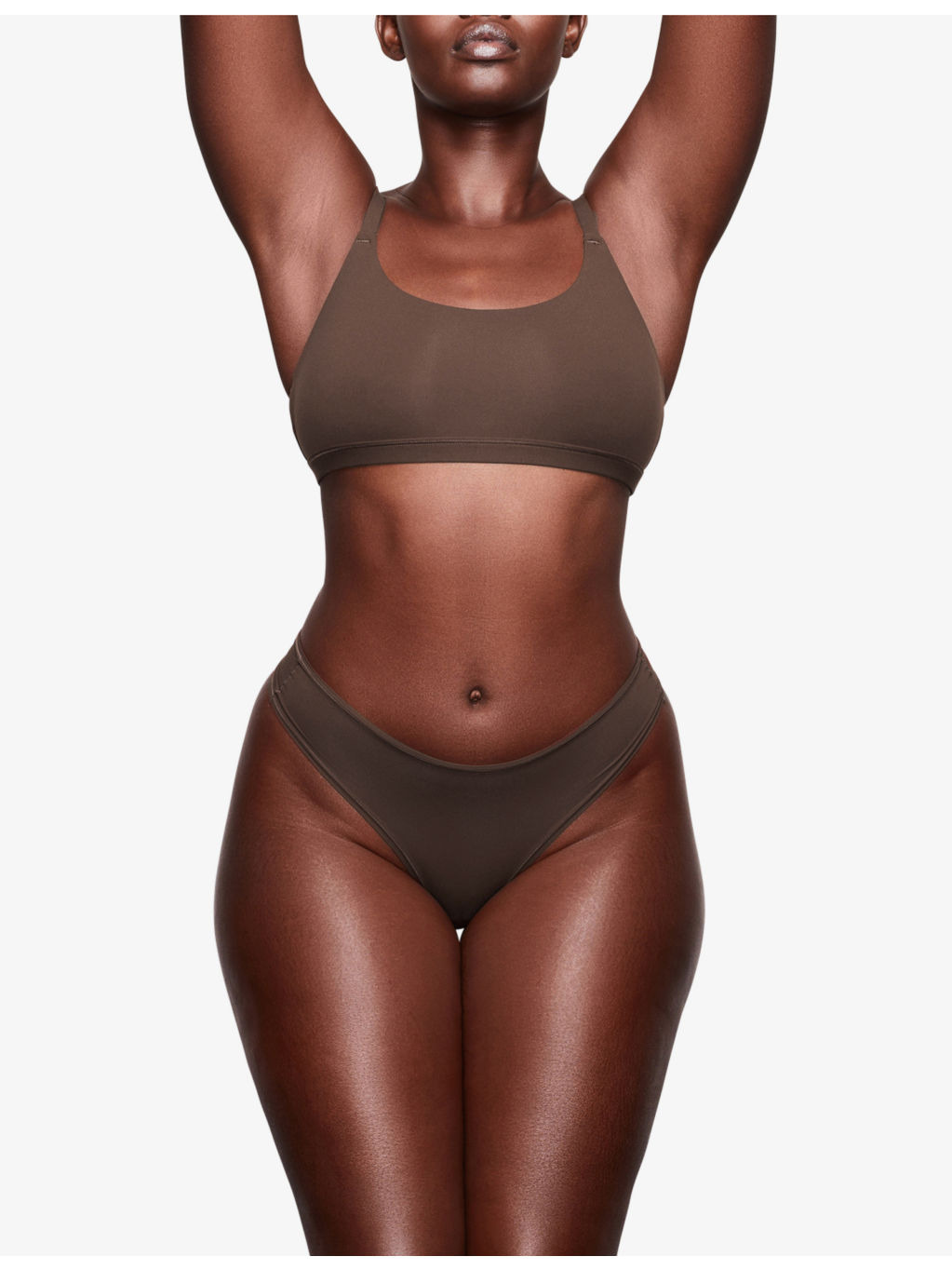 Fits Everybody scooped stretch-woven bra - 2