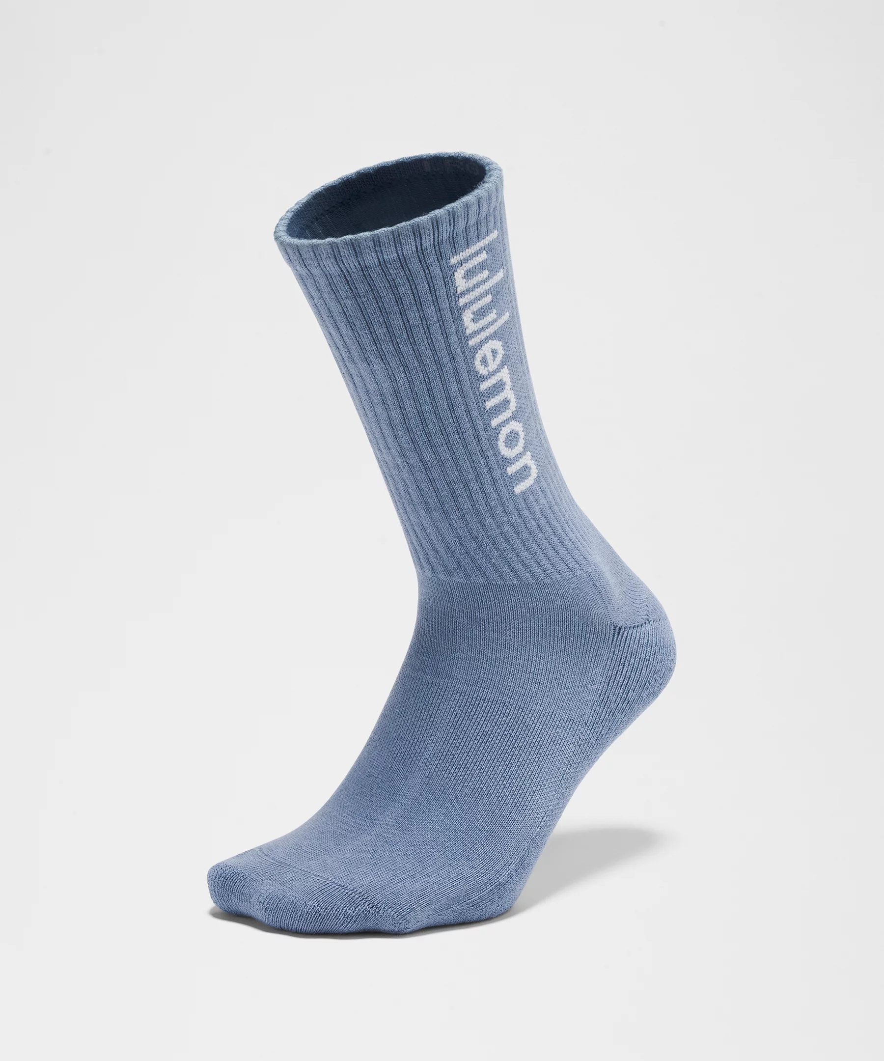 Unisex Daily Essential Crew Socks *Wordmark - 3