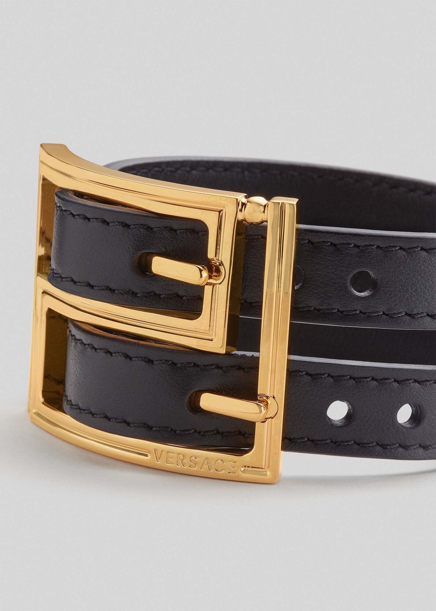 Meander Leather Bracelet - 3