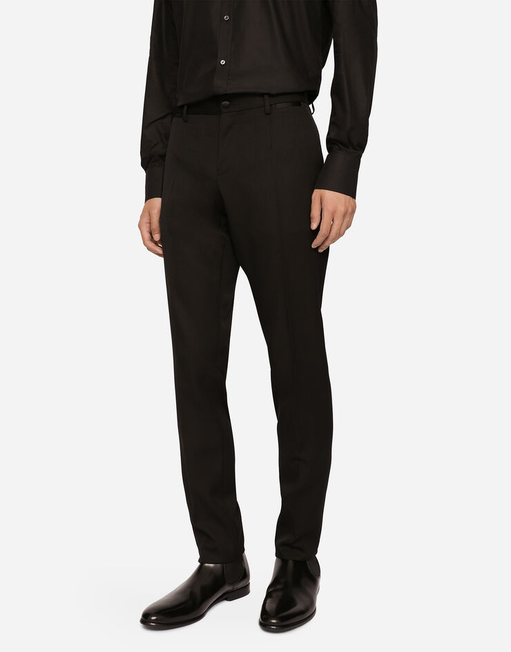 Wool Sicilia-fit suit with rhinestones - 7
