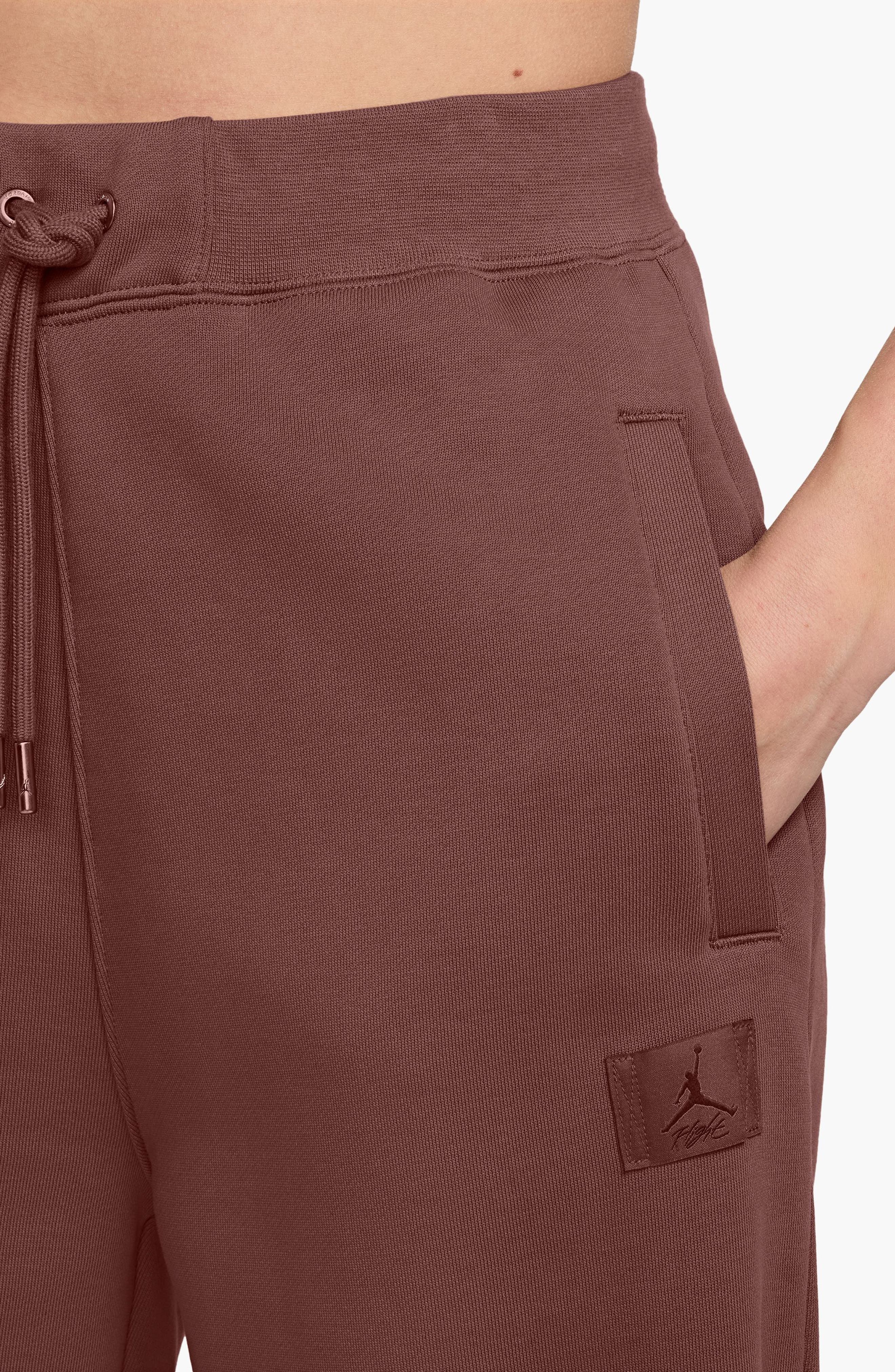 Jordan Flight Fleece Sweatpants in Dark Pony at Nordstrom - 3